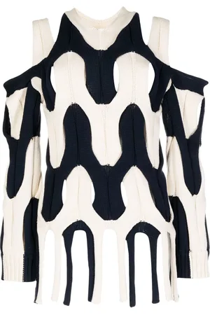DION LEE Jersey de dos tonos