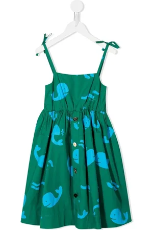 REJINA PYO Vestido Esme con ballena estampada