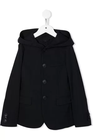 Emporio Armani Blazer con botones y capucha