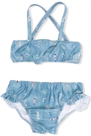 KNOT Bikini Swimmers con motivo estampado