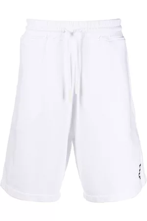 MARCELO BURLON Bermudas con cordones y logo