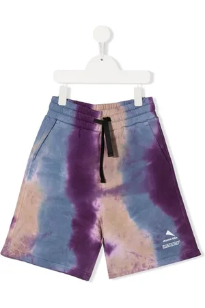 MAUNA KEA Bermudas con motivo tie dye y cordones