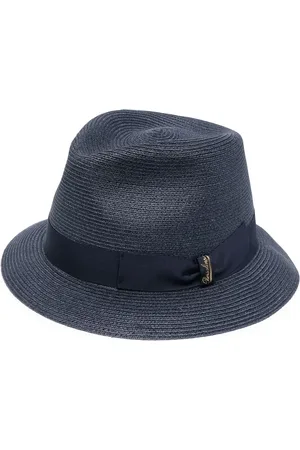 Borsalino Sombrero con diseño tejido