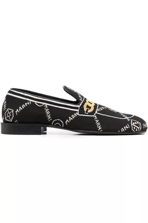 Marni Mocasines con logo estampado