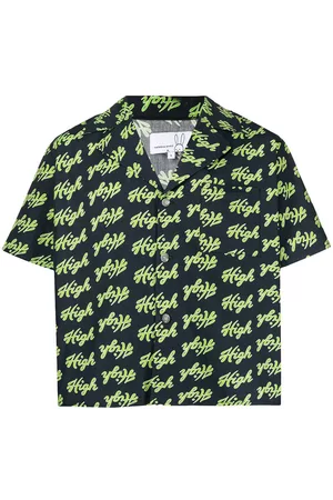 Natasha Zinko Camisa con eslogan estampado