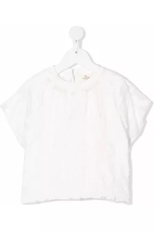 Le pandorine Camiseta con encaje floral
