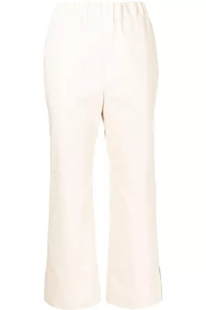 GOEN.J Pantalones capri de talle alto
