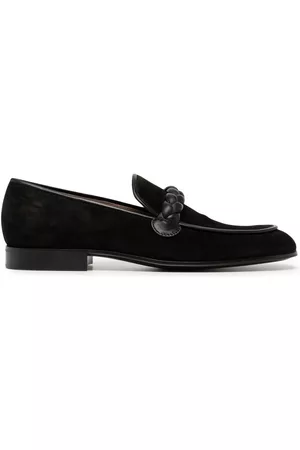Gianvito Rossi Mocasines Massimo trenzados