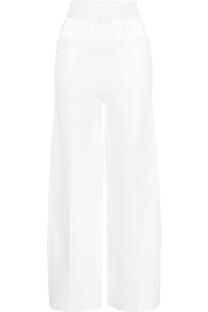 DION LEE Pantalones Suspend con panel de red