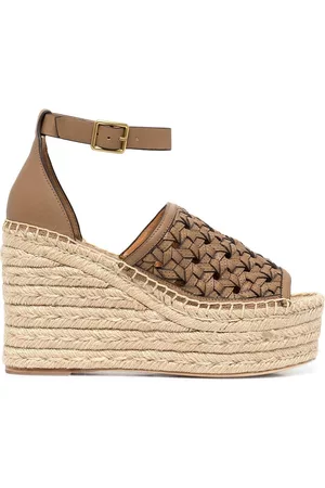 Tory Burch Alpargatas Basketweave con cuña