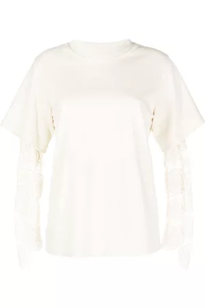 GOEN.J Camiseta con cuello redondo