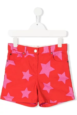 Stella McCartney Pantalones vaqueros cortos con estrellas estampadas