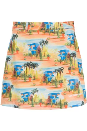 Les Benjamins Minifalda con estampado gráfico