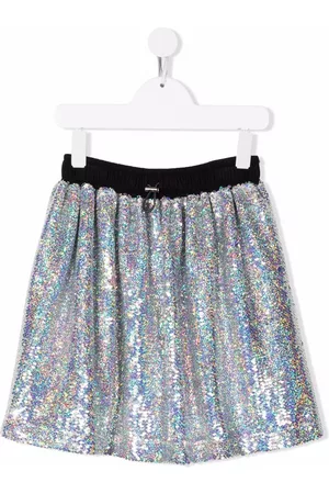 Le pandorine Falda midi con lentejuelas