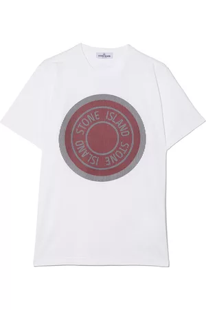 Stone Island Camiseta con logo estampado