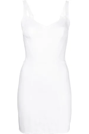 Dolce & Gabbana Vestido tipo bustier con panel de encaje