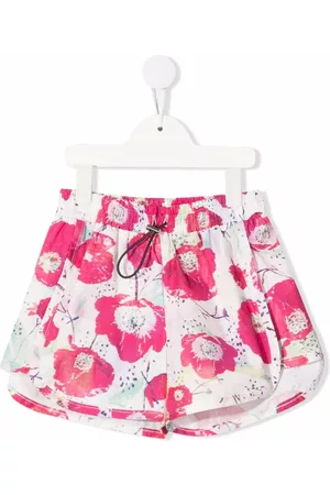 Le pandorine Shorts con estampado floral