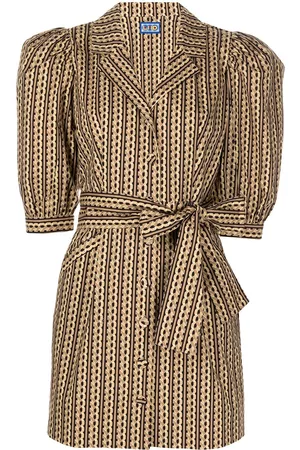 LHD Vestido Casitas con perezoso estampado