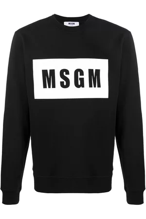 Msgm Sudadera con logo estampado
