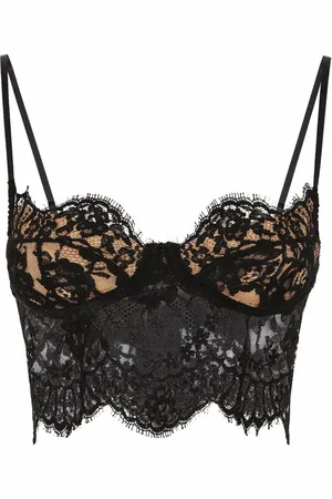 Dolce & Gabbana Top estilo corsé con encaje