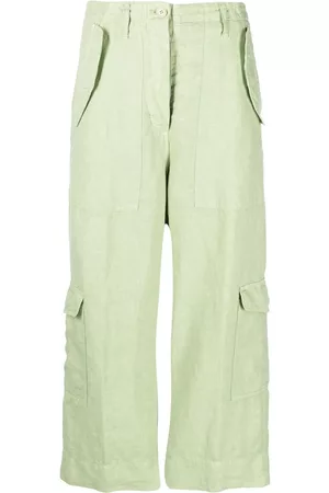 Aspesi Pantalones rectos estilo capri