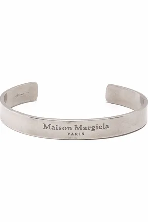 Maison Margiela Brazalete con logo grabado