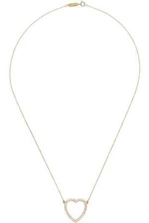Jennifer Meyer Collar en oro amarillo de 18kt con zafiro