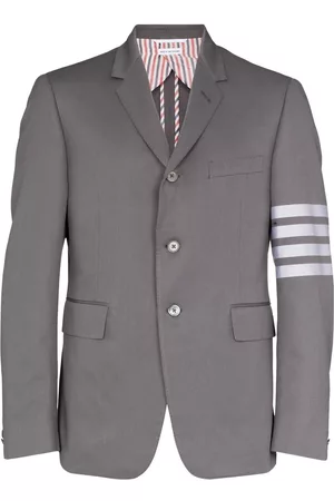 Thom Browne Blazer Engineered con botones y motivo 4-Bar
