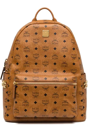 MCM Mochila Stark mediana con apliques