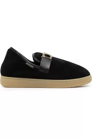 Lanvin Slippers con hebilla del logo