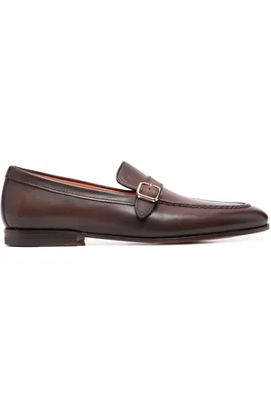 santoni Mocasines con detalle de hebillas