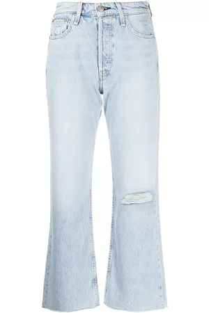 RAG&BONE Vaqueros Maya capri de talle alto