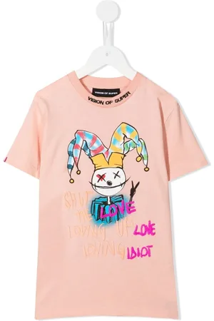 Vision Of Super Camiseta con estampado Baby Drawing Clown