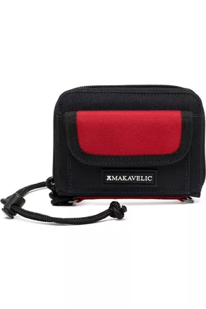 Makavelic Cartera con logo y diseño colour block