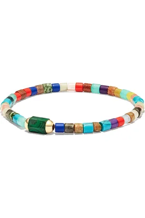 LUIS MORAIS Pulsera en oro amarillo de 14kt con cuentas