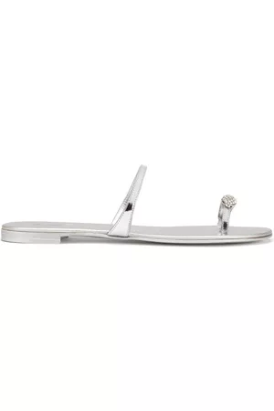 Giuseppe Zanotti Sandalias Ring con detalles de cristal