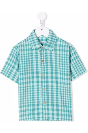 KNOT Camisa a cuadros estampados
