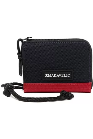 Makavelic Cartera con logo y diseño colour block