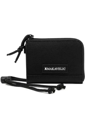 Makavelic Cartera con cremallera y logo