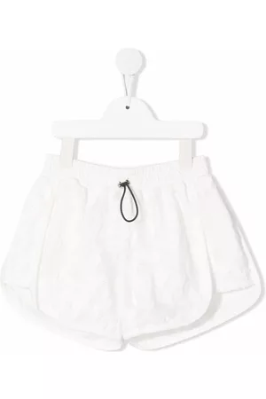 Le pandorine Shorts con encaje floral