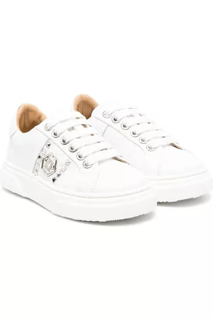 Philipp Plein Zapatillas bajas Hexagon con apliques