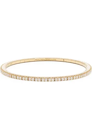 ROBERTO DEMEGLIO Brazalete en oro amarillo de 18kt con diamantes