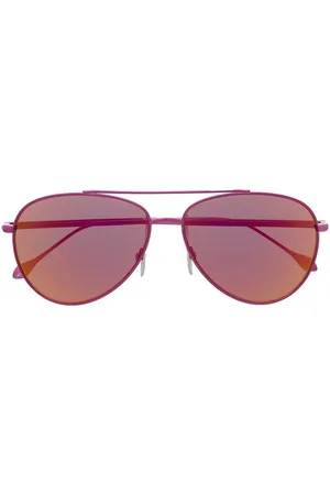 Isabel Marant Gafas de sol espejadas con montura estilo piloto