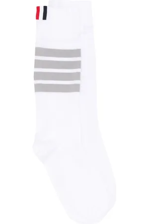 Thom Browne Calcetines largos con detalle de rayas