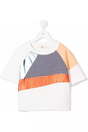 Le pandorine Camiseta con motivo patchwork