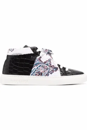 HIDE&JACK Zapatillas mid-top con detalle de pañuelo