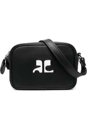 Courrèges Bandolera con parche del logo