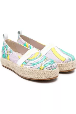 PUCCI Junior Alpargatas con estampado arremolinado