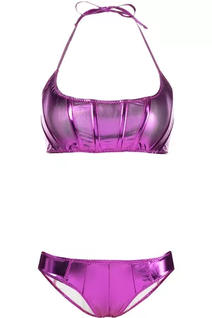 Lisa Marie Fernandez Bikini estilo corsé