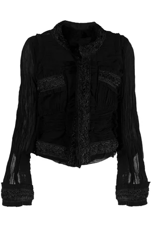 JUNYA WATANABE Chaqueta ajustada con ribete bordado